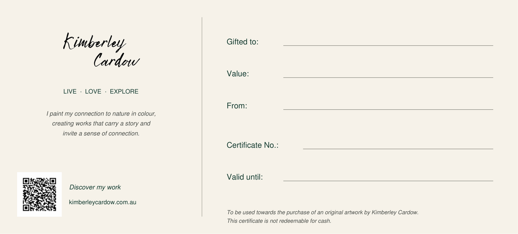 Gift Certificate