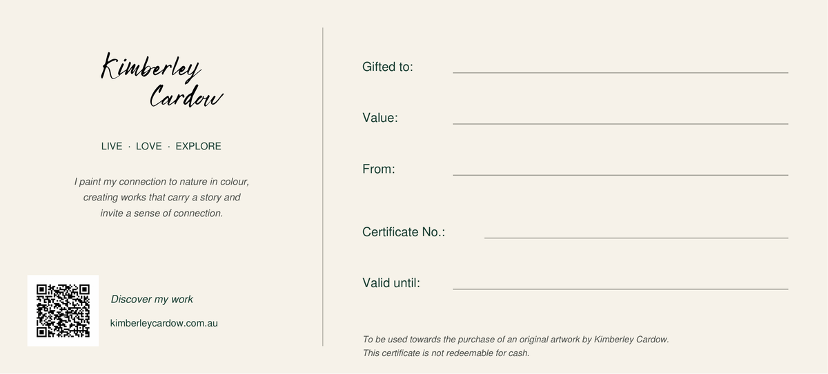 Gift Certificate